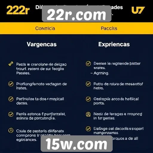 Comparativo entre 22r.com e outros sites de jogos