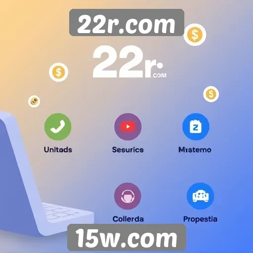 Características principais do site 22r.com